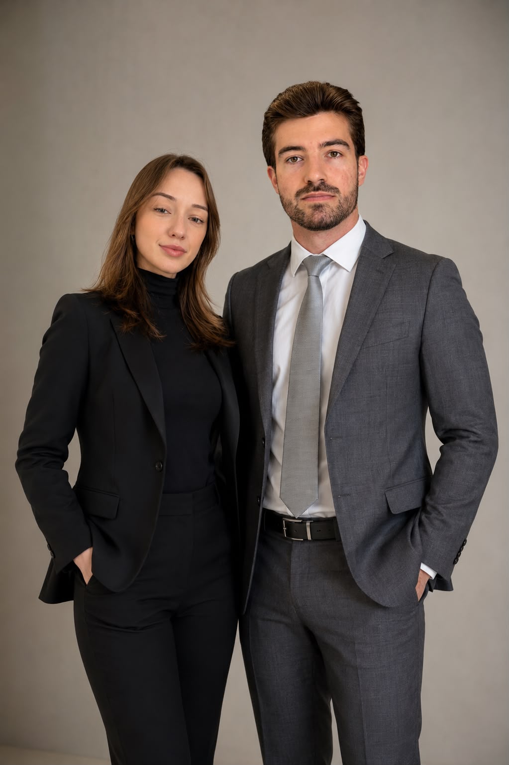 Jamille Cristine Scheidt e Lucas Camargo Erdmann, sócios do CES Advogados Associados